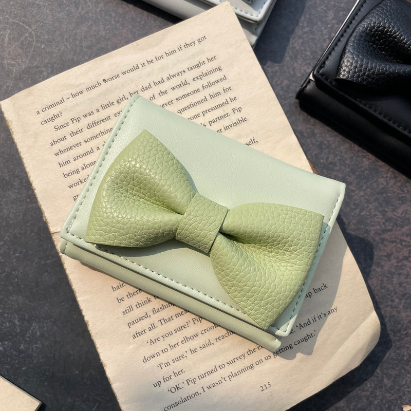 Bow Korean Trifold Wallet