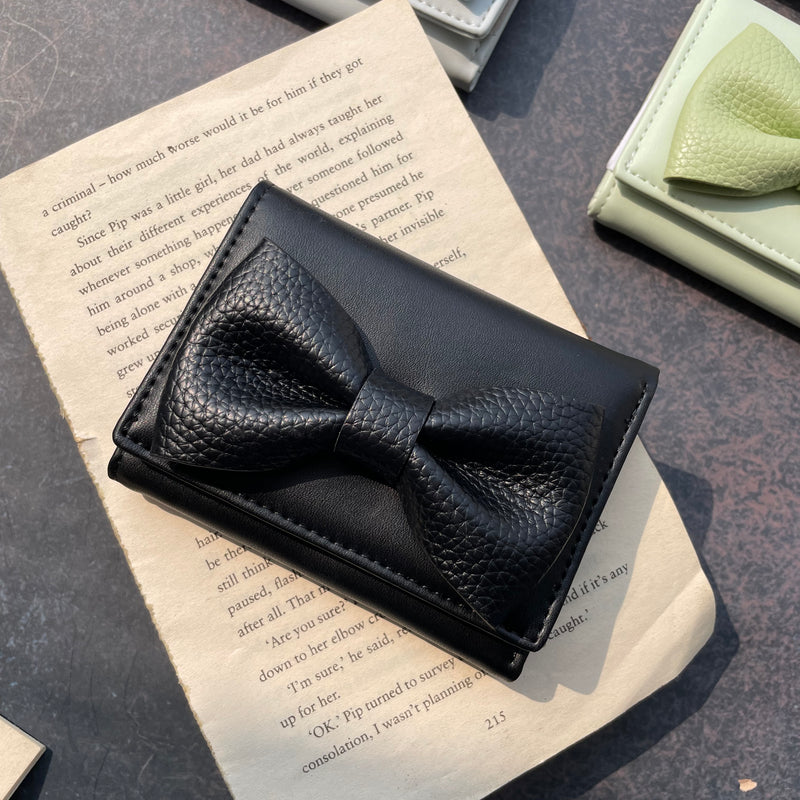 Bow Korean Trifold Wallet