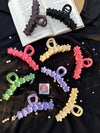 Large Flower Claw Clip