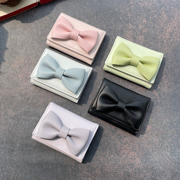 Bow Korean Trifold Wallet