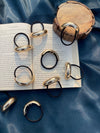 Metallic Anti Tarnish Hair Ties