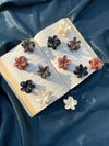 Mini Matte Flower Claw Clip