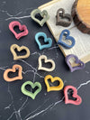 Medium Heart Claw Clip