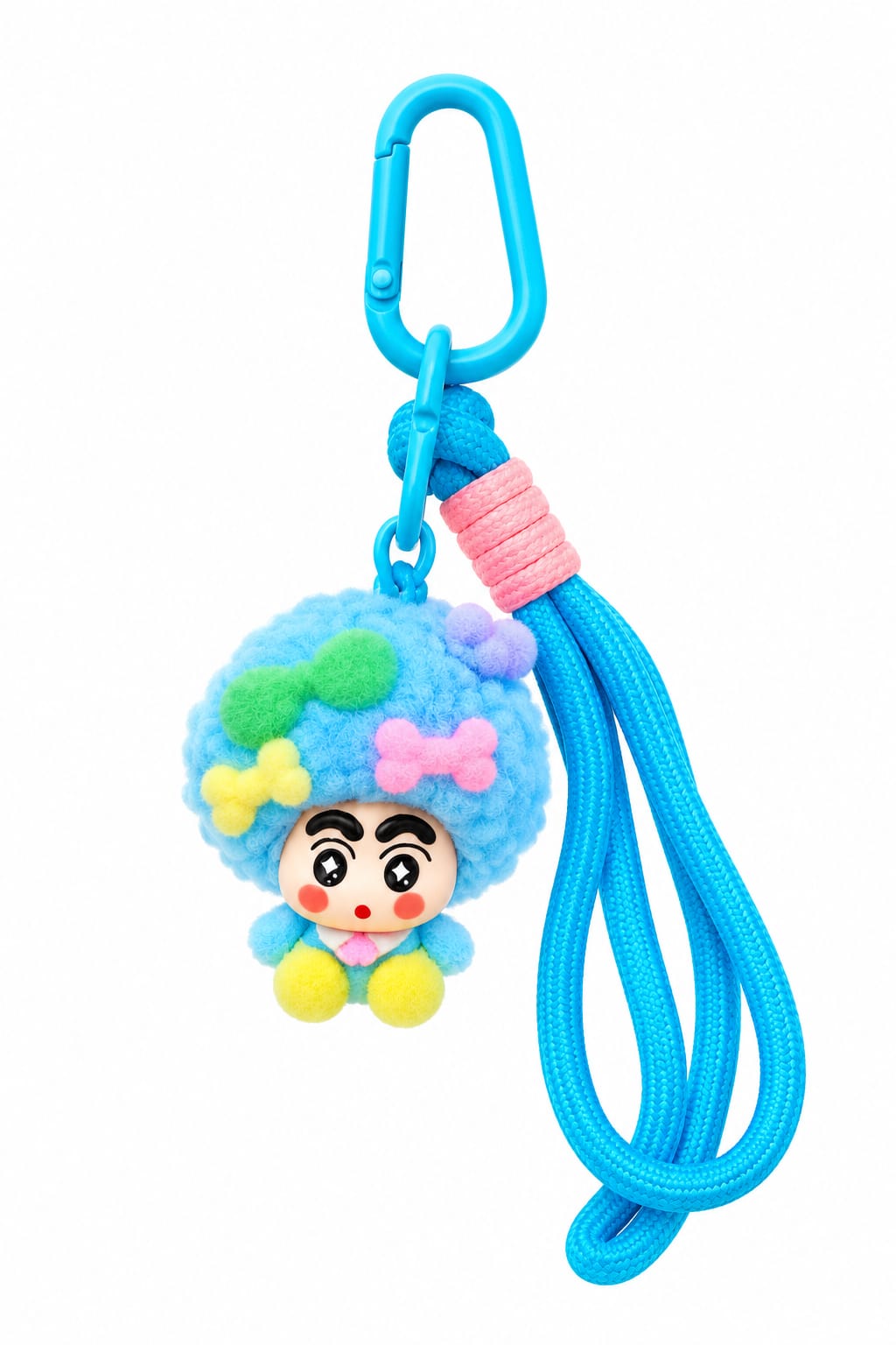 Shinchan Velvet Premium Bag Charm