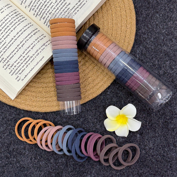 Slim Rubber Band Box- Mauve