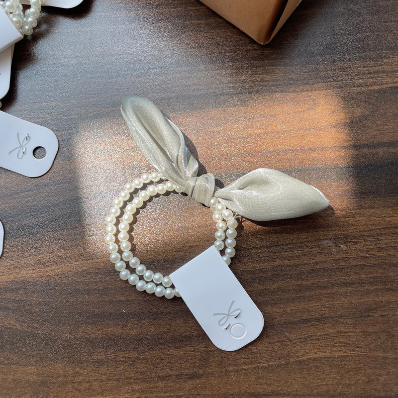 Bow Pearl Rubber bands