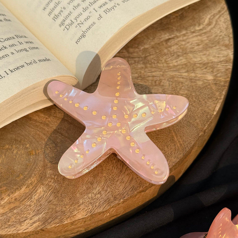 Starfish Acrylic Claw clip