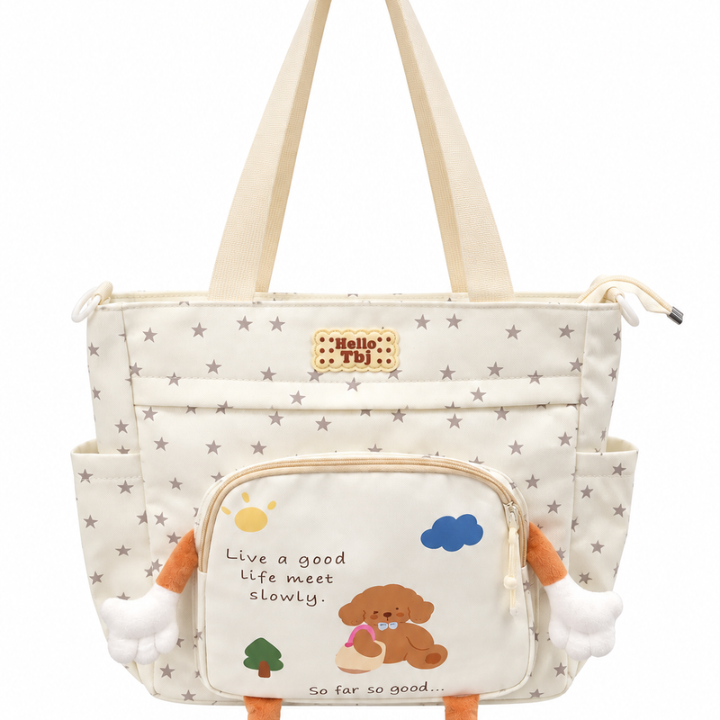 Plushie Korean Canvas Tote