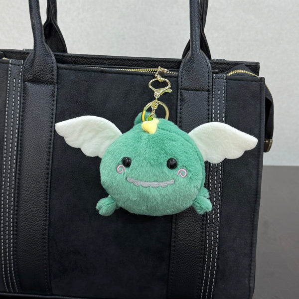 Plushie BAG CHARM- Green Dragon