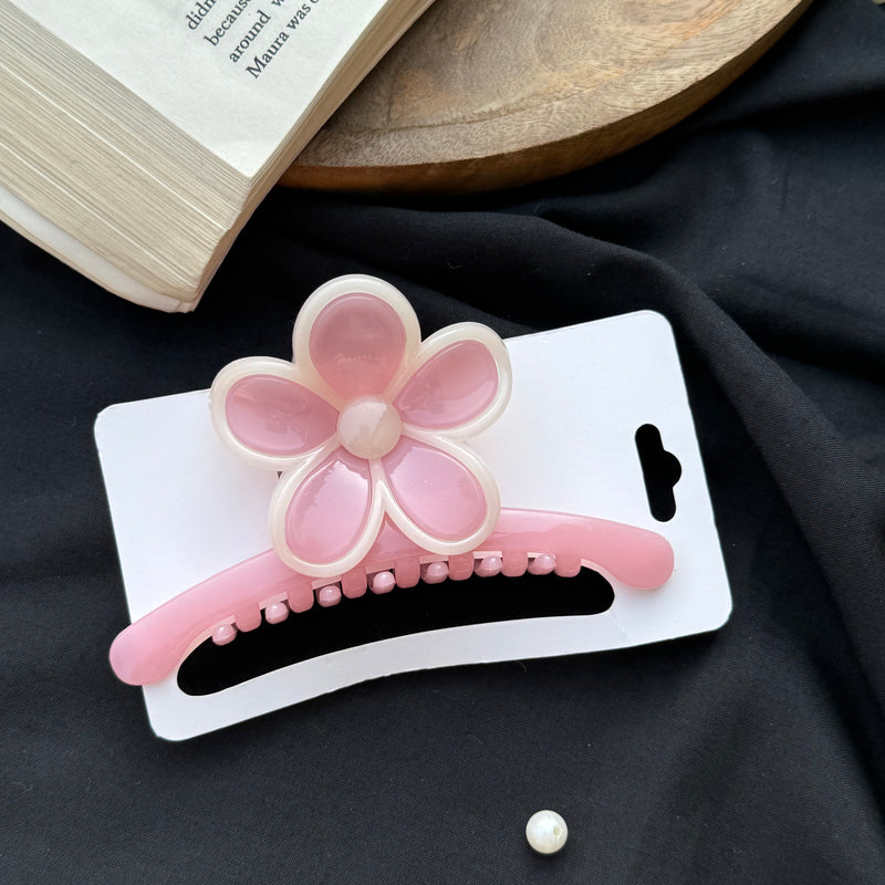 Floral Large Claw Clip