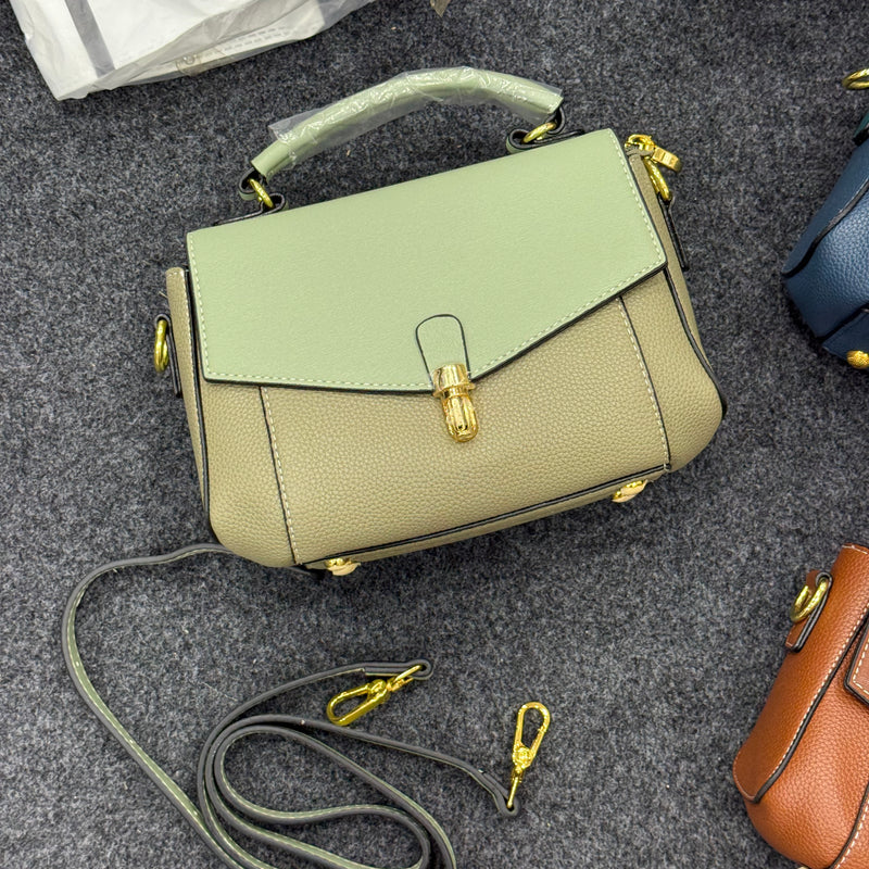 Three Compartment Satchel Bags