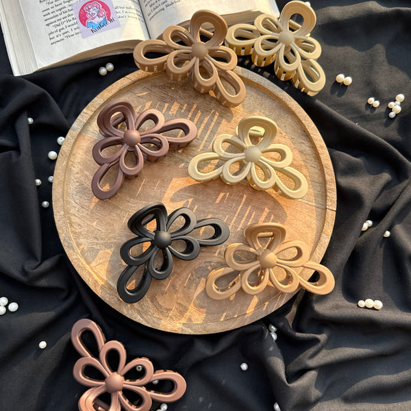 Large Matte Aesthetic Claw Clip