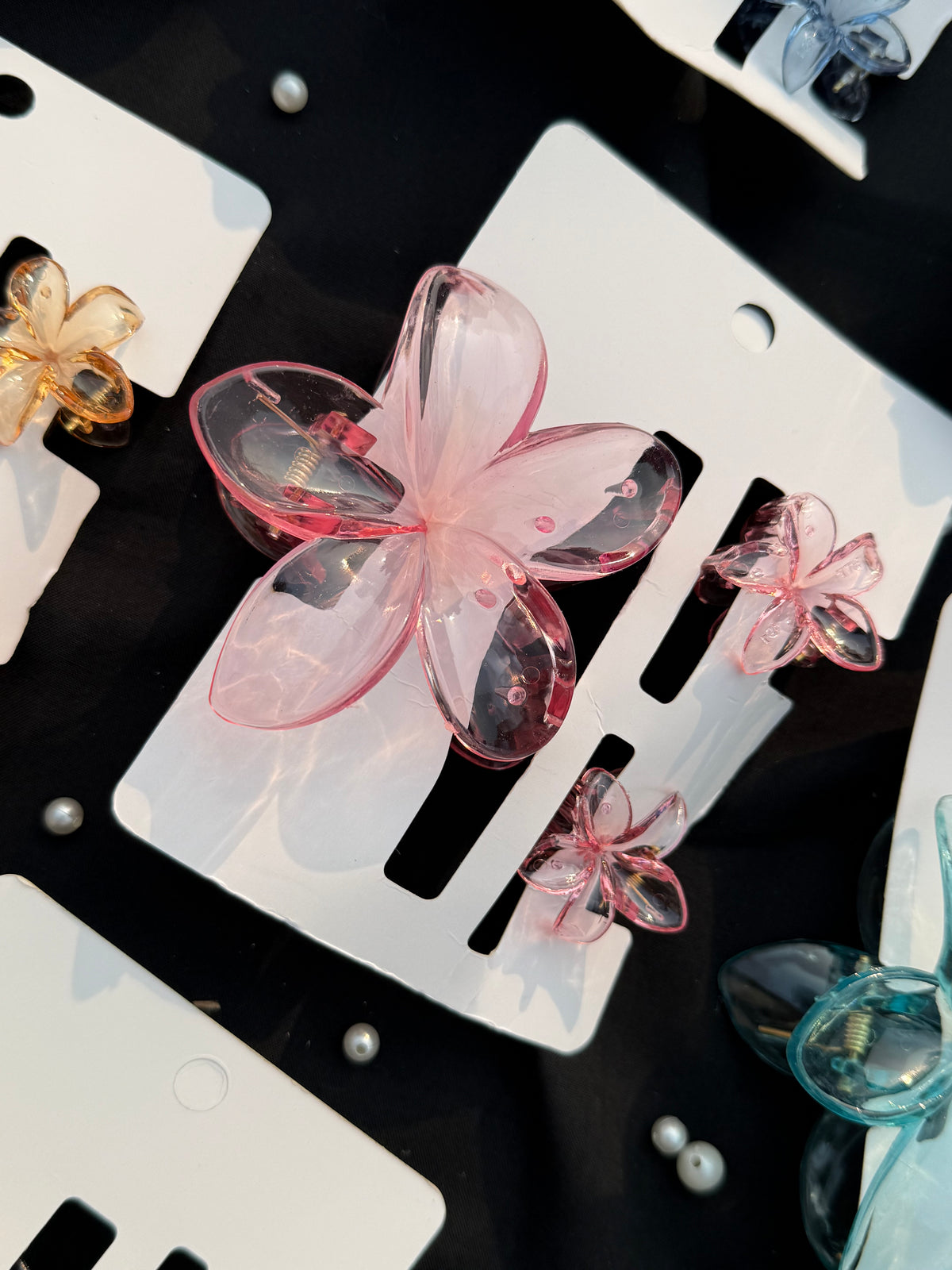 Flower Claw Clip Set