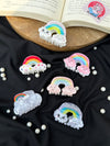 Rainbow  Acrylic Claw Clip