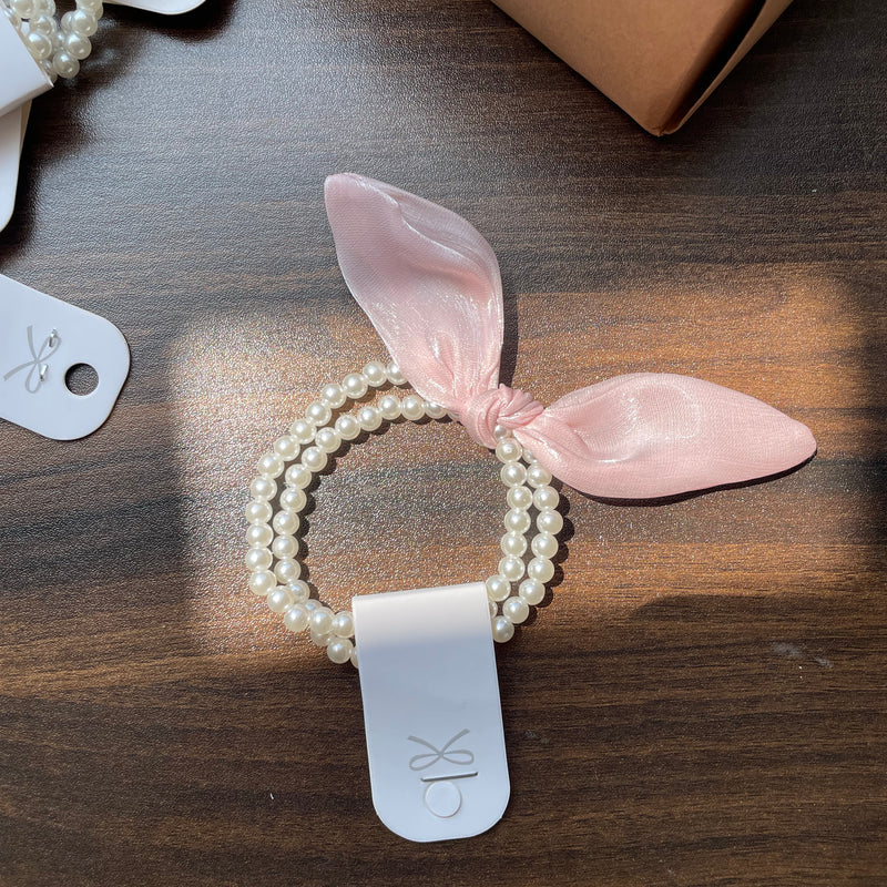 Bow Pearl Rubber bands