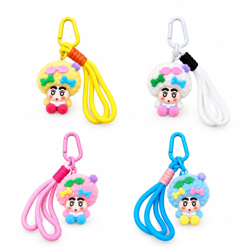 Shinchan Velvet Premium Bag Charm