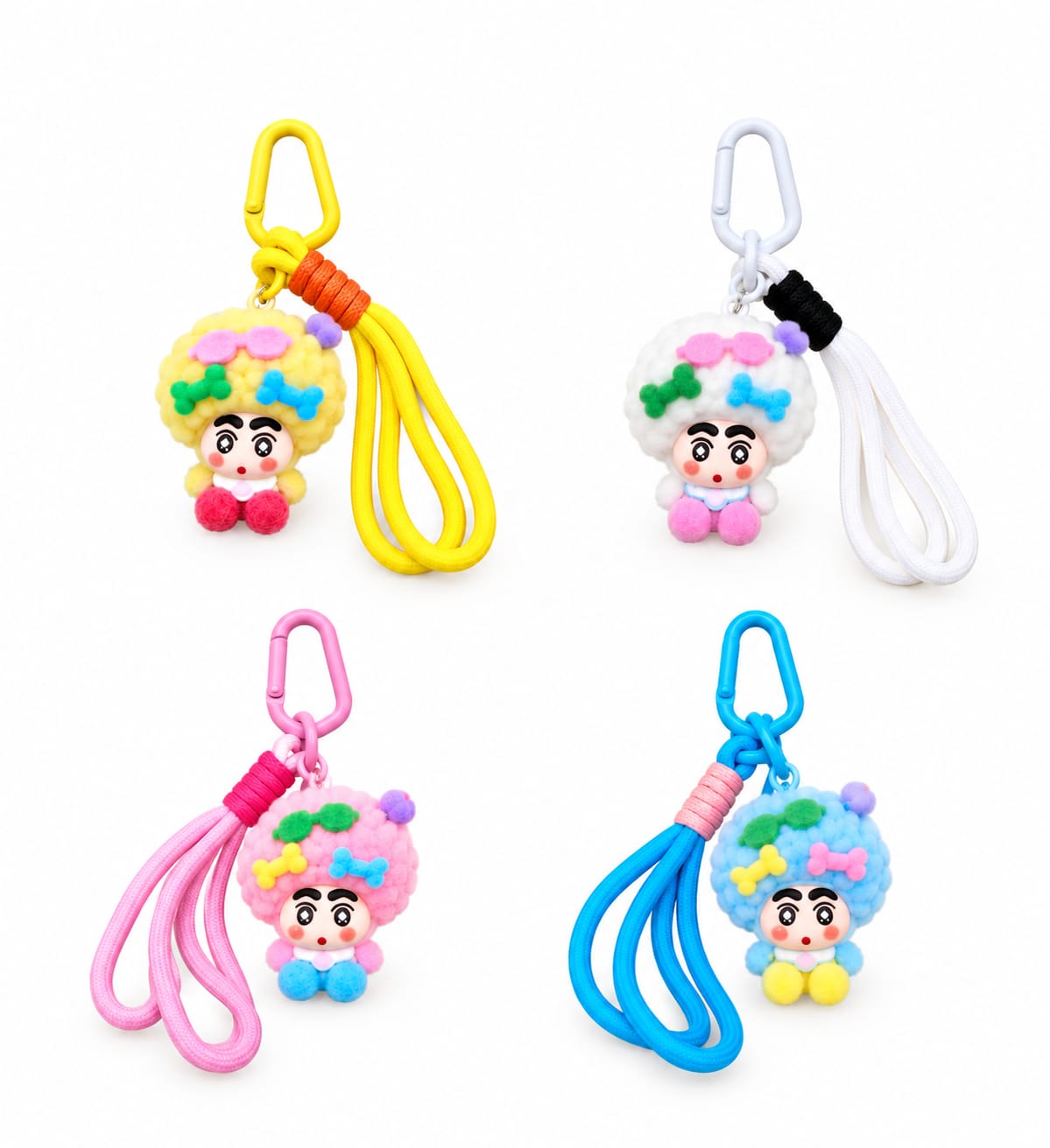 Shinchan Velvet Premium Bag Charm
