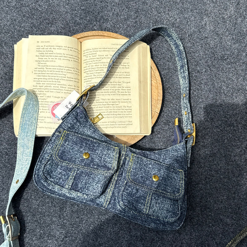 Denim Premium Shoulder Bags