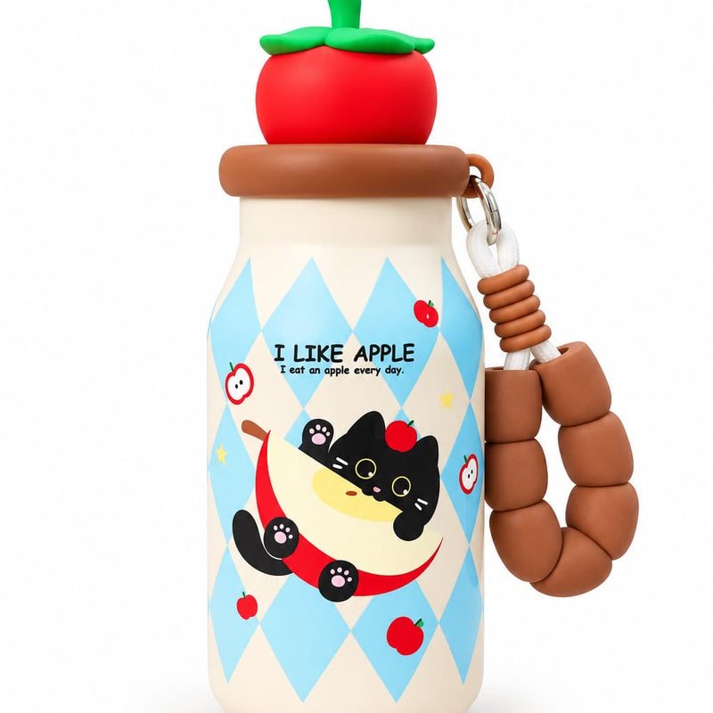 Fruity Stainless Steel Bottle With Charm