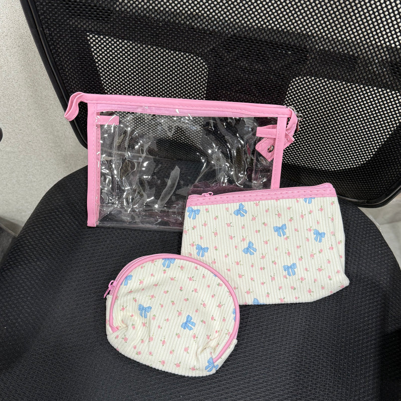 Three Set Multipurpose Pouch
