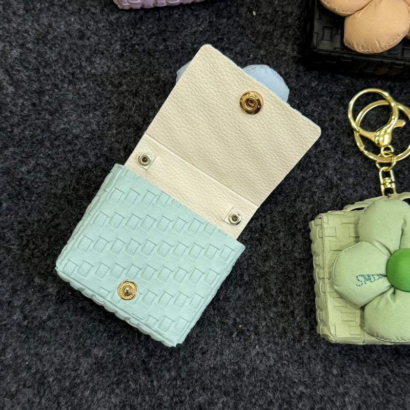 Mini Coin Pouch- Flower