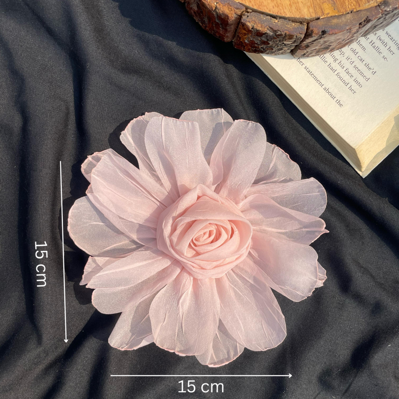 Flower Bow Clip