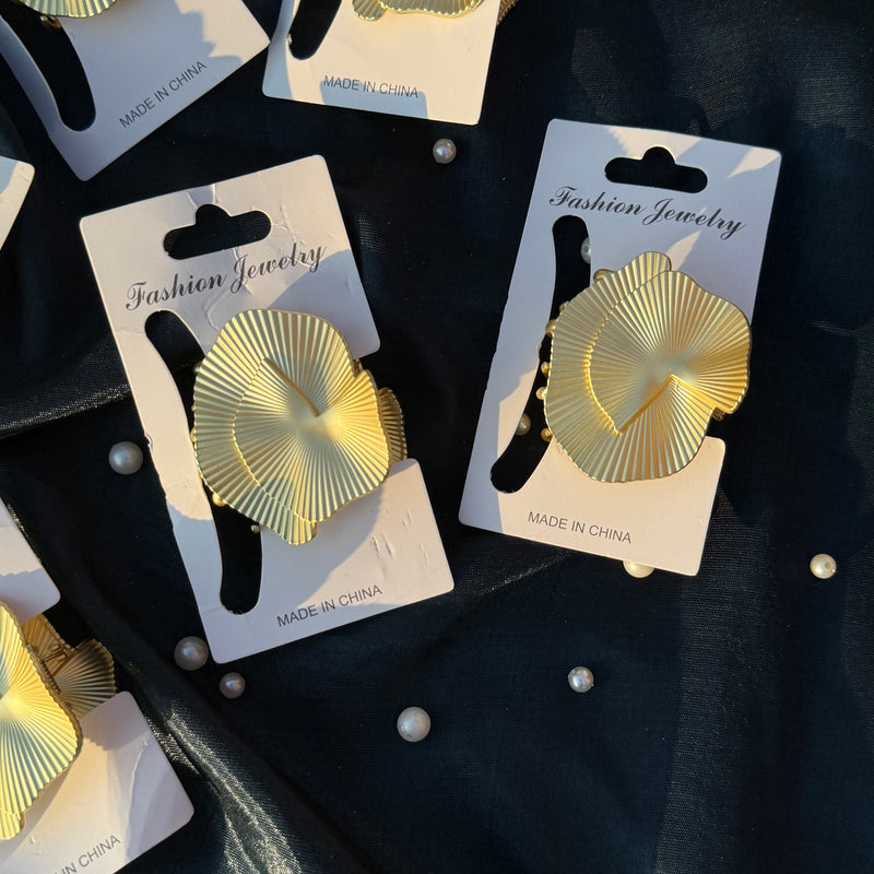 Fade Gold Claw Clips