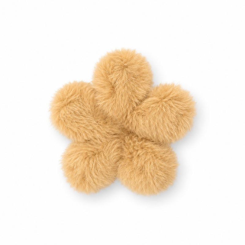 Flower Fur claw clip