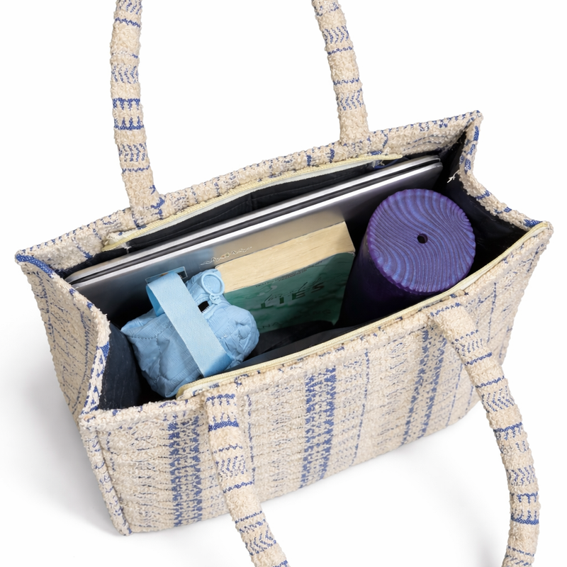 Everyday Tote - BLUE- 14 inches