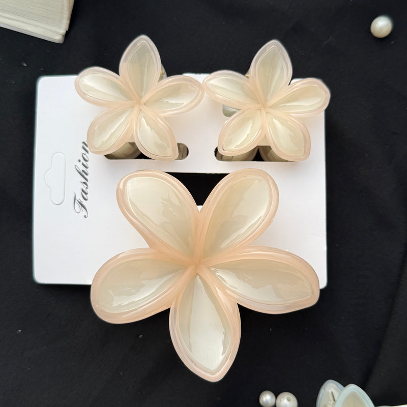 Flower Claw Clip Set