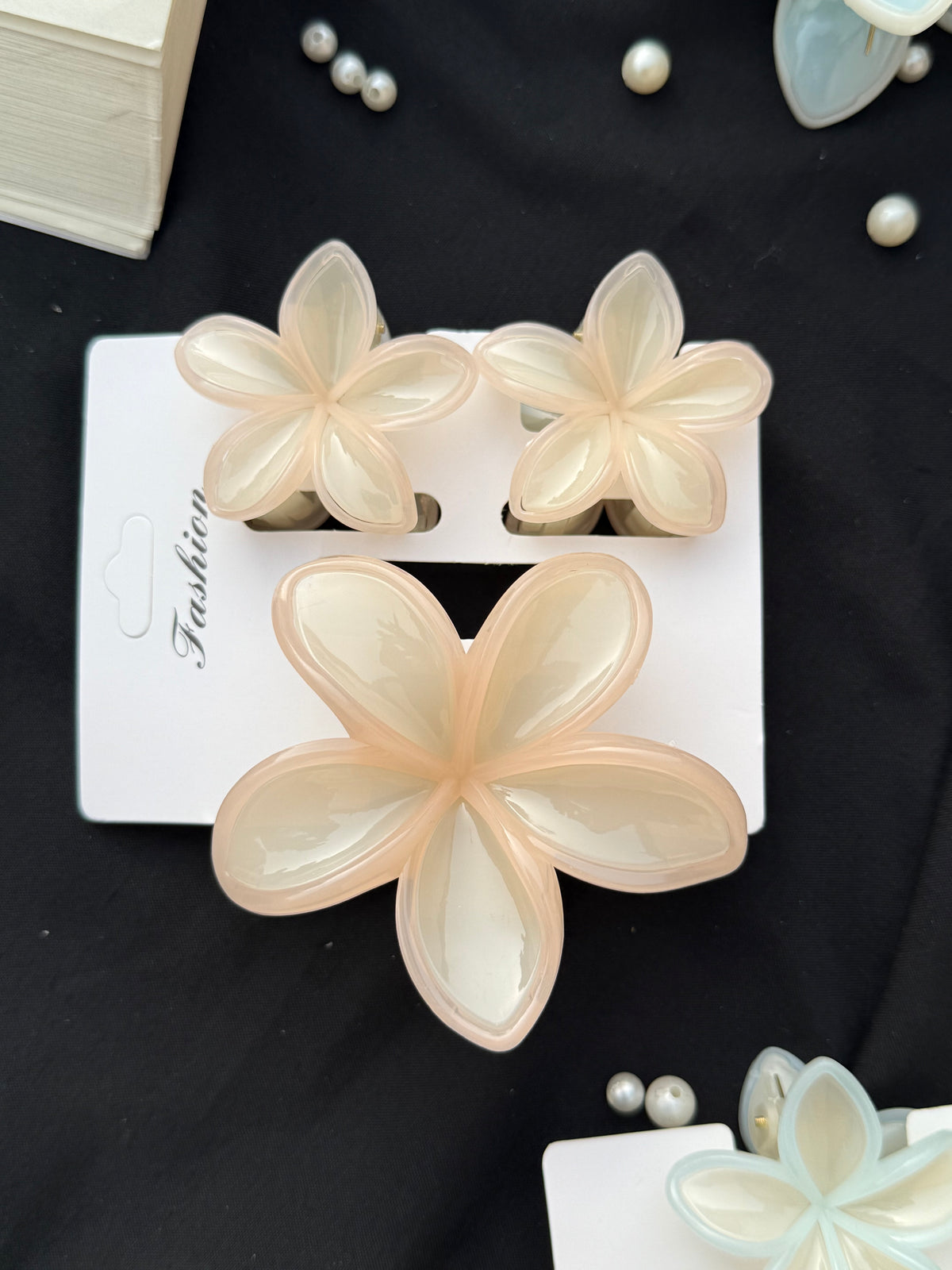 Flower Claw Clip Set