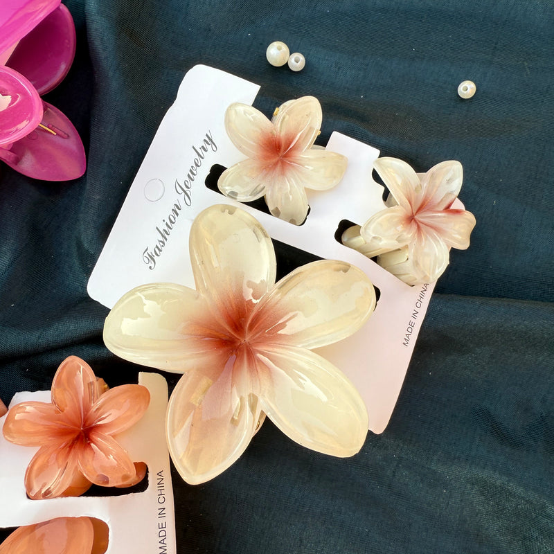 Flower Claw Clip Set