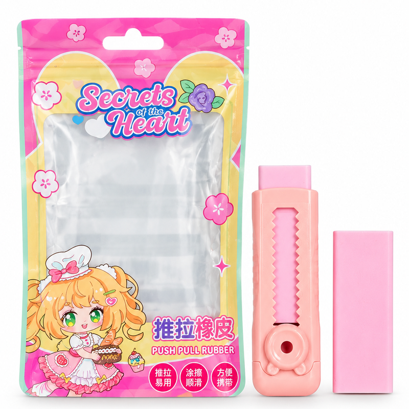 Pen Style Eraser with Extra Eraser