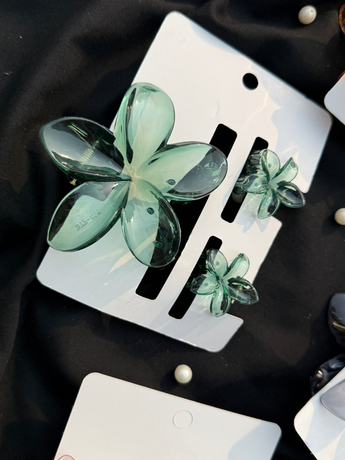 Flower Claw Clip Set