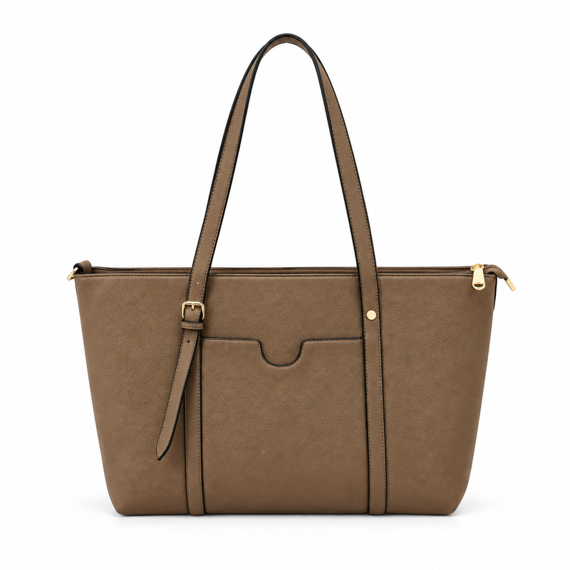 Three Compartment 18 inches Tote Bag