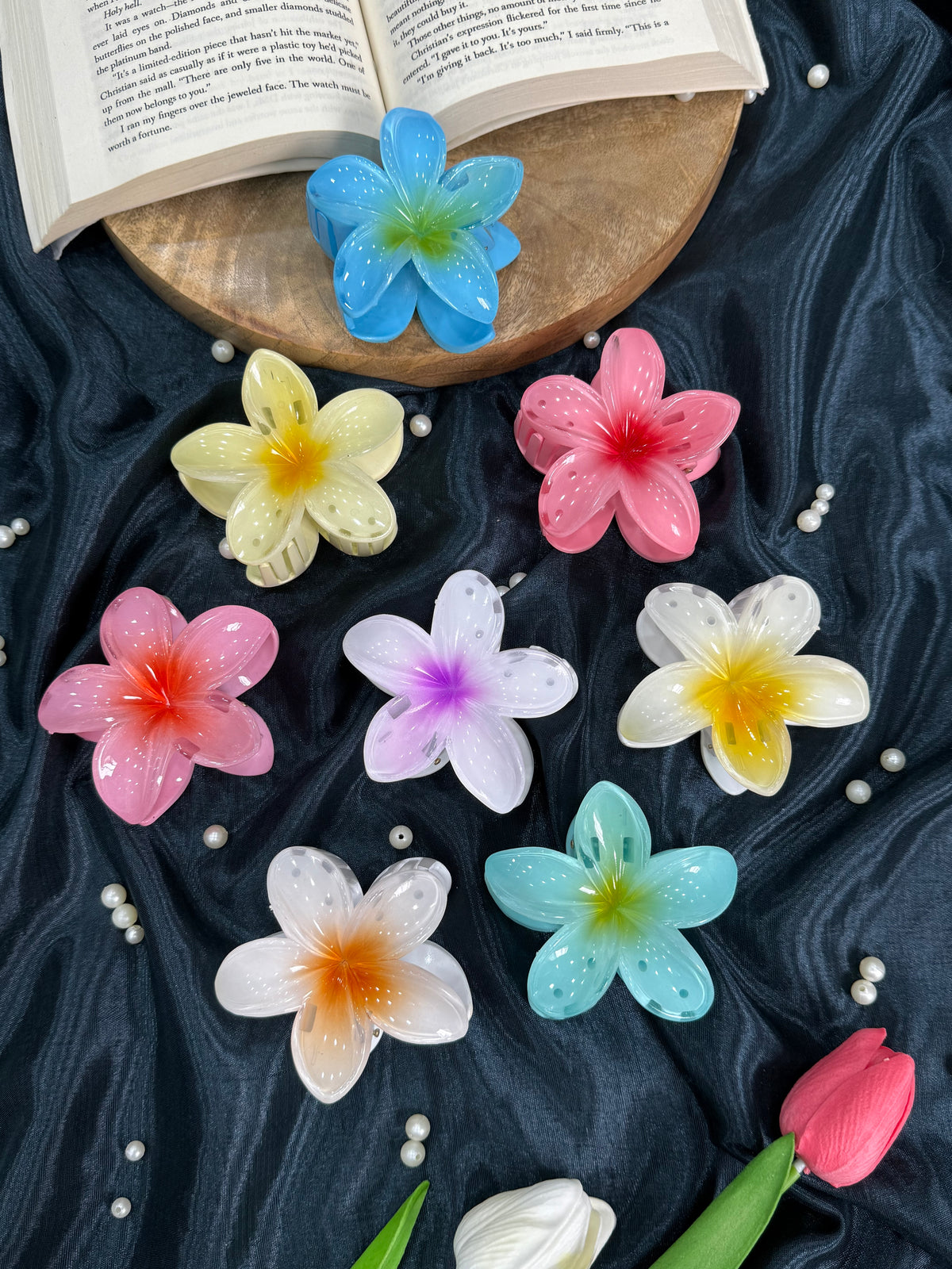 Flower Claw Clip – LARGE