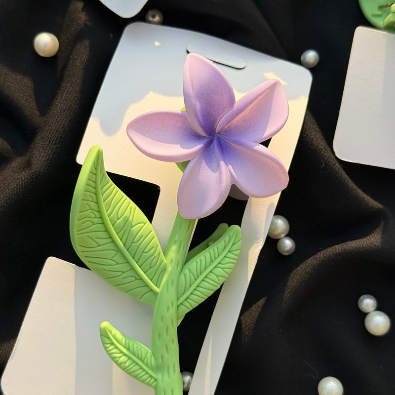 Pinterest Inspired Flower Claw Clip