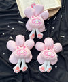 Korean Puffer Scrunchies- Pink Kitty