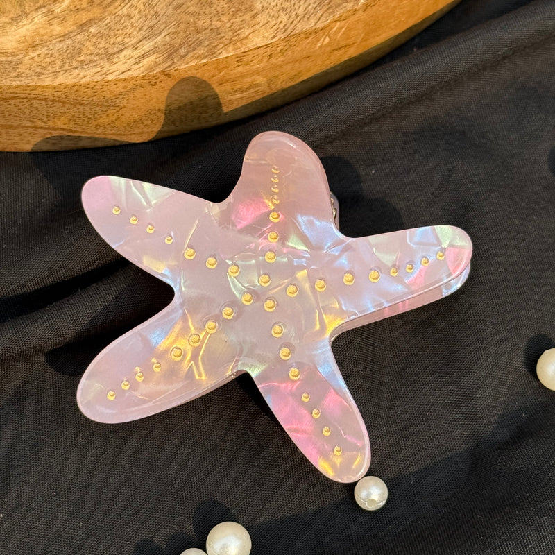 Starfish Acrylic Claw clip