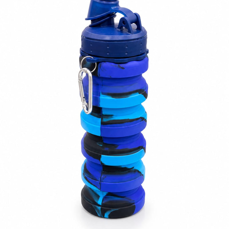 Collapsible Silicone 500 ML Bottle