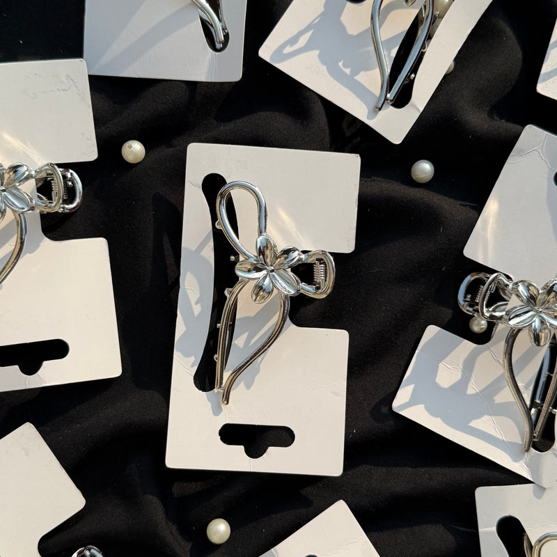 Bow Metal Claw Clip