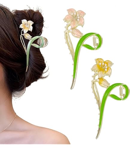 Lilly Metallic Claw Clip