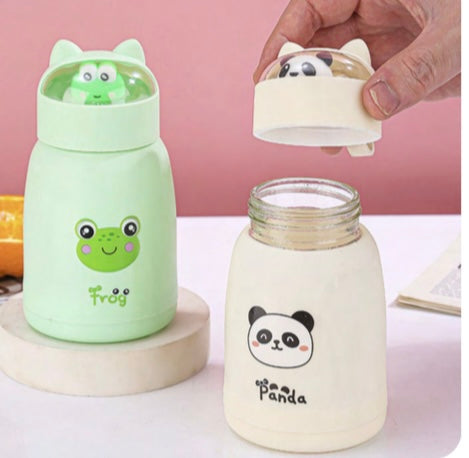 Cute Mini Kids Glass Bottles