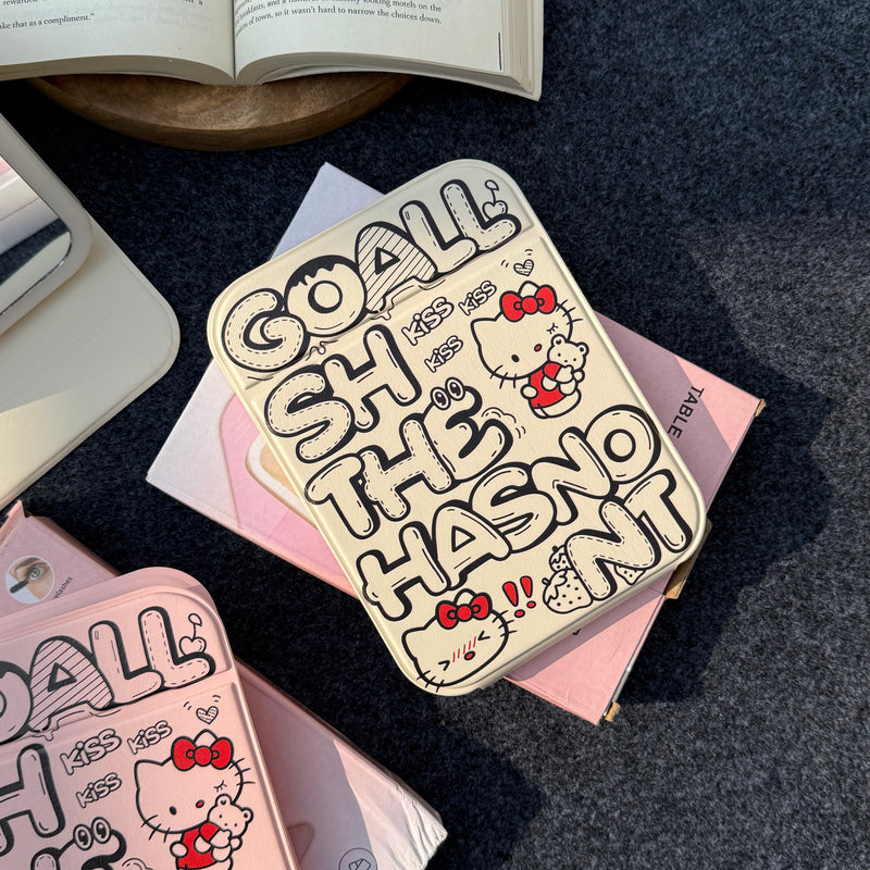 Hello Kitty Portable LED Mirror