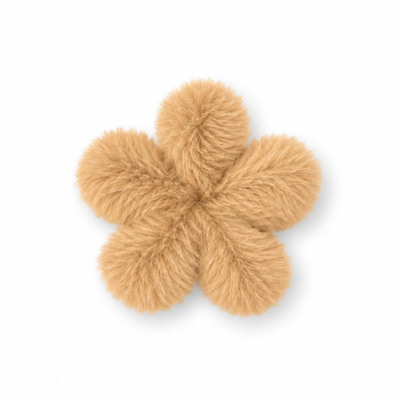 Flower Fur claw clip