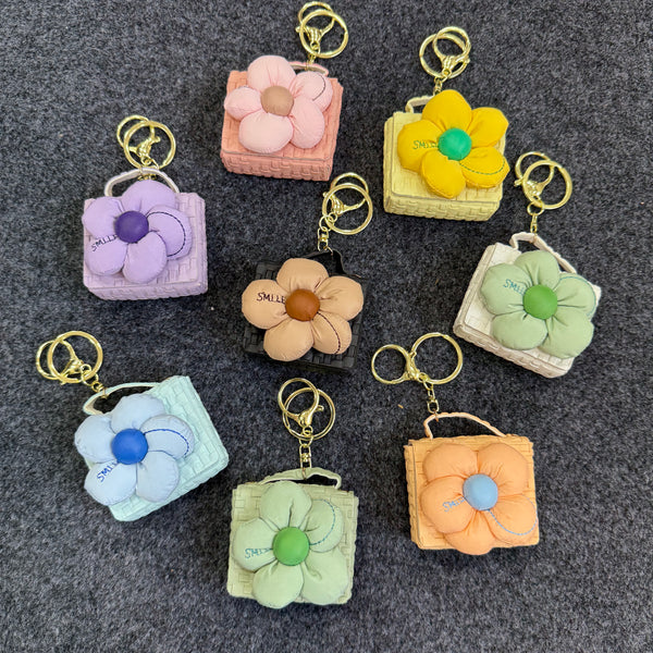 Mini Coin Pouch- Flower