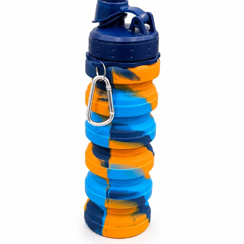 Collapsible Silicone 500 ML Bottle
