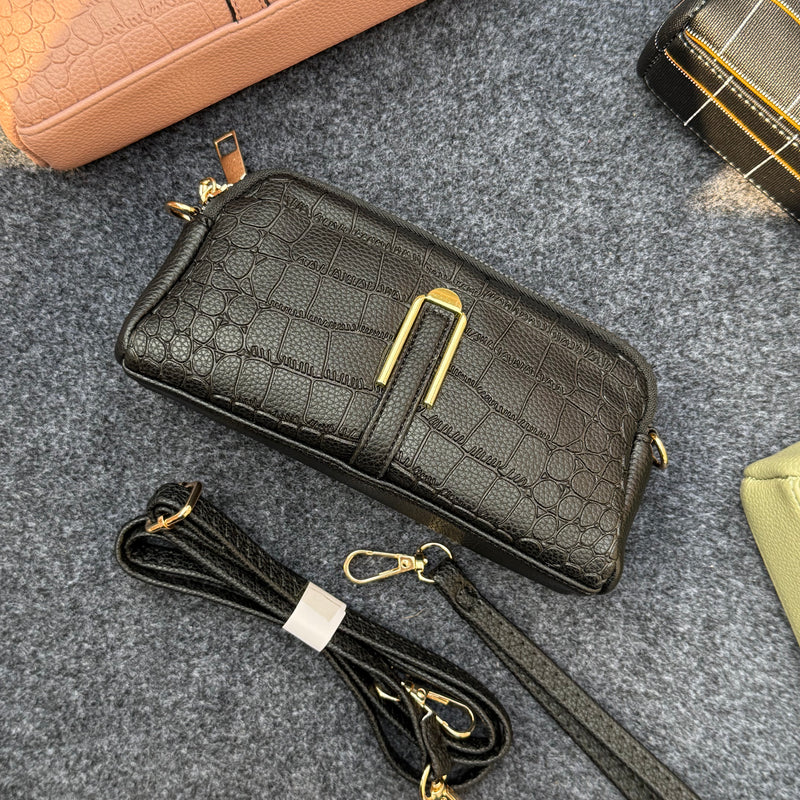 Double Compartment Wallet Sling