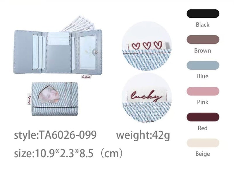 Heart Trifold Wallets
