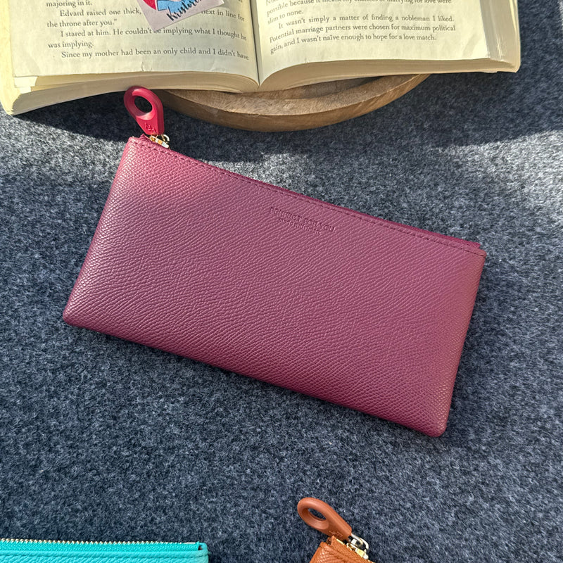 Long premium zipper wallet